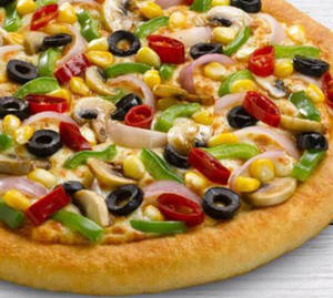 8" Hot & Spicy Veg Pizza 8ins