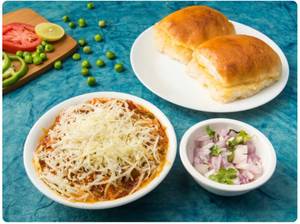 Cheese Khada Pav Bhaji