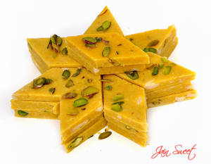 Kesar Kaju Katli