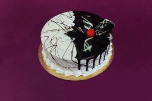 Choco Vanilla Eggless Cake