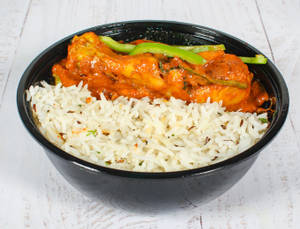 Chicken Kadai Rice Bowl