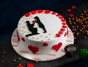 Valentine's Special Love One Blueberry Cake (500 Gms)