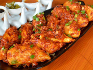 Chicken Chilli Garlic Momo