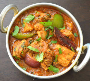 Kadai Chicken  