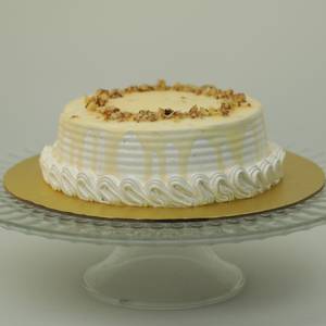 Caramel Walnut Cake (Sugar Free) 
