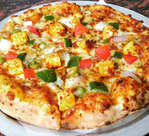 Paneer Tikka Pizza