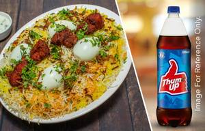 Chicken Biryani Family Pack + Thums up 1.5Ltr