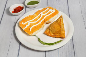 Peri Peri Samosa Pav