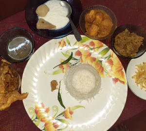 Special Chicken Thali
