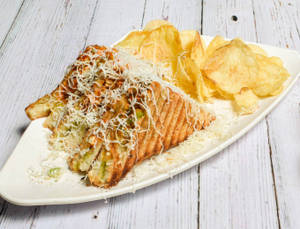 Aloo Chilli Paneer Grilled Sandwich