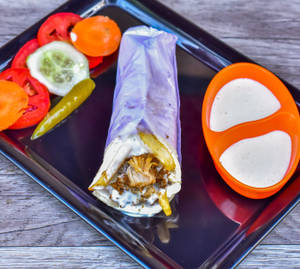 Full Meat Chicken Shawarma Roll