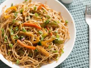 Schezwan Babycorn Noodles