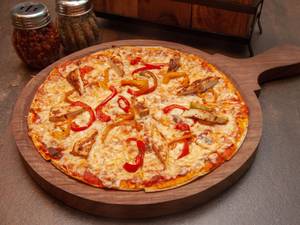 12" Smoked Cottage Cheese and Basil Pizza 