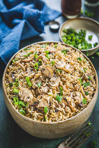 Mushroom Fried Rice