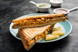 Paneer Makhani Grilled Sandwich