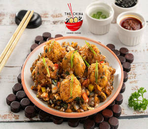 Stuffed Chinese Mushrooms