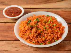 Chicken Schezwan Rice