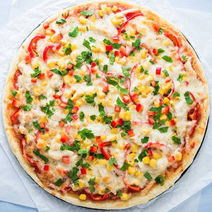 Corn Cheese Loaded Pizza