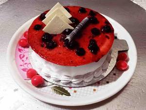 Vanilla Blueberry Cake