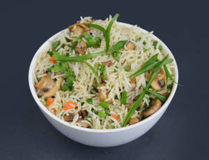 Mushroom Fried Rice