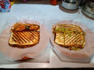 Cheese Chilli + Masala Toast Sandwich