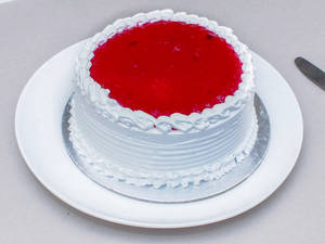 Vanilla Strawberry Cake (500 Gms)