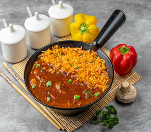 Chilli Pepper Hot Pot Rice Meal (serves 2) 