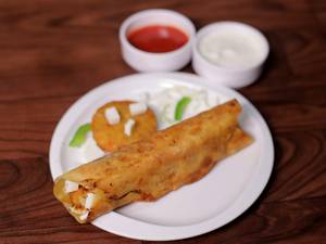 Cheese Chilli Garlic Frankie Nation Special Frankie