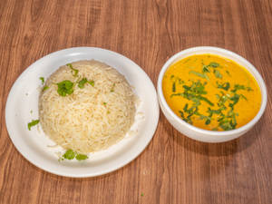 Kadhi + Rice 