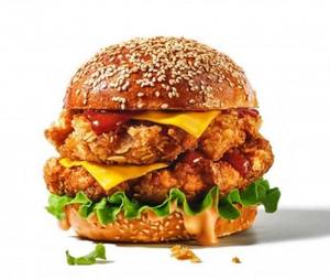All American Chicken Zinger Burger