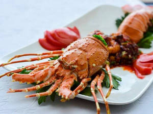 Lobster Served Steamed In Choice Of Sauce