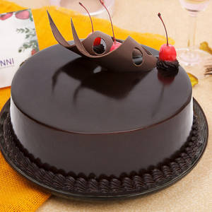 Dark Chocolate Truffle Premium Cake