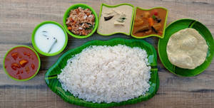 Kerala Veg Meals White