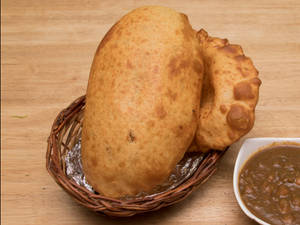 Chole with Paneer Bhature