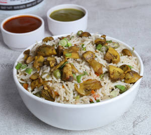 Mushroom Fried Rice