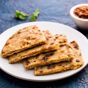 Peri-peri Smoked Chicken Paratha