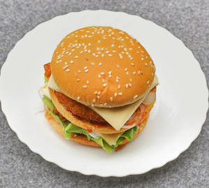 Chicken Double Cheese Burger 