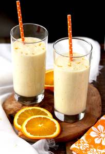 Orange lassi