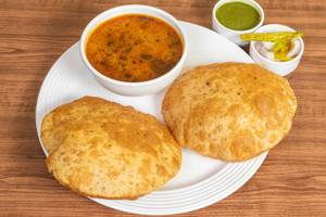 Special Poori Subzi Aloo