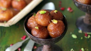 Hot Gulab Jamun