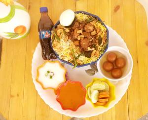 Special  Chicken Fry Piece Biryani Combo