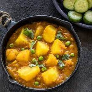 Aloo Mattar (Jain)