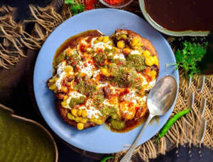 Aloo Tikki Chaat