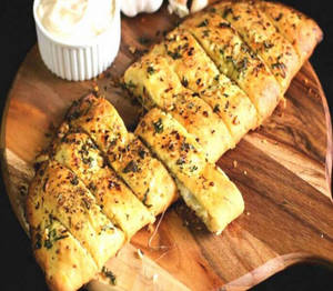 Mushroom Garlic Bread