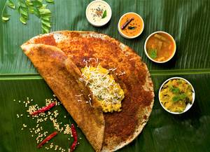 Schezwan Cheese Masala Dosa