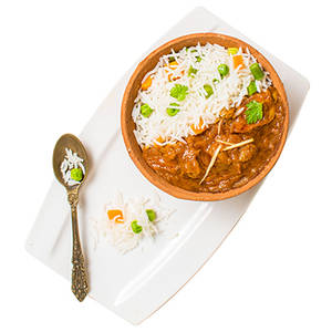 Soya Spicy Curry With Rice