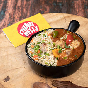 Chicken Fried Rice with Peri Peri Chicken Bowl