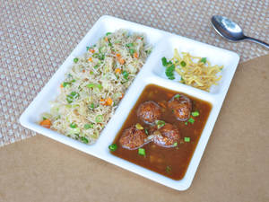 Triple Manchurian Rice