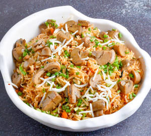 Veg Mushroom Fried Rice