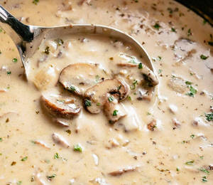 Mushroom Chowder Soup (france)